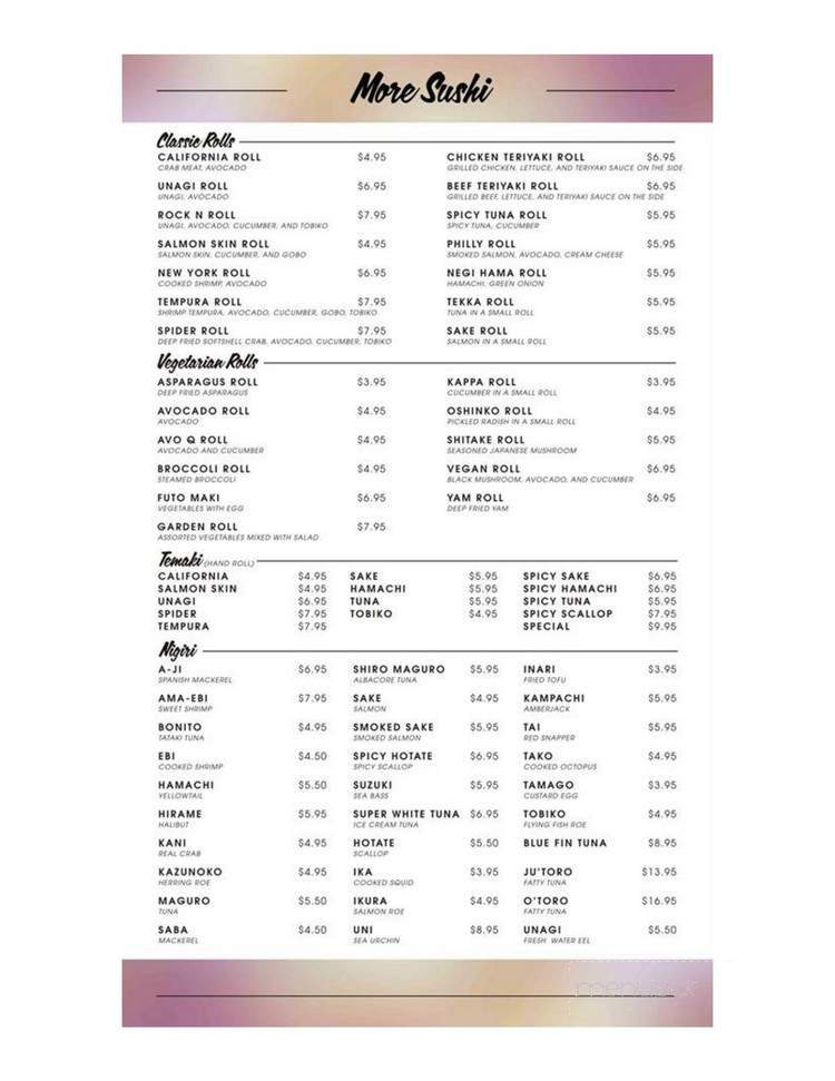 Rumble Fish - Scotts Valley, CA menu_pic