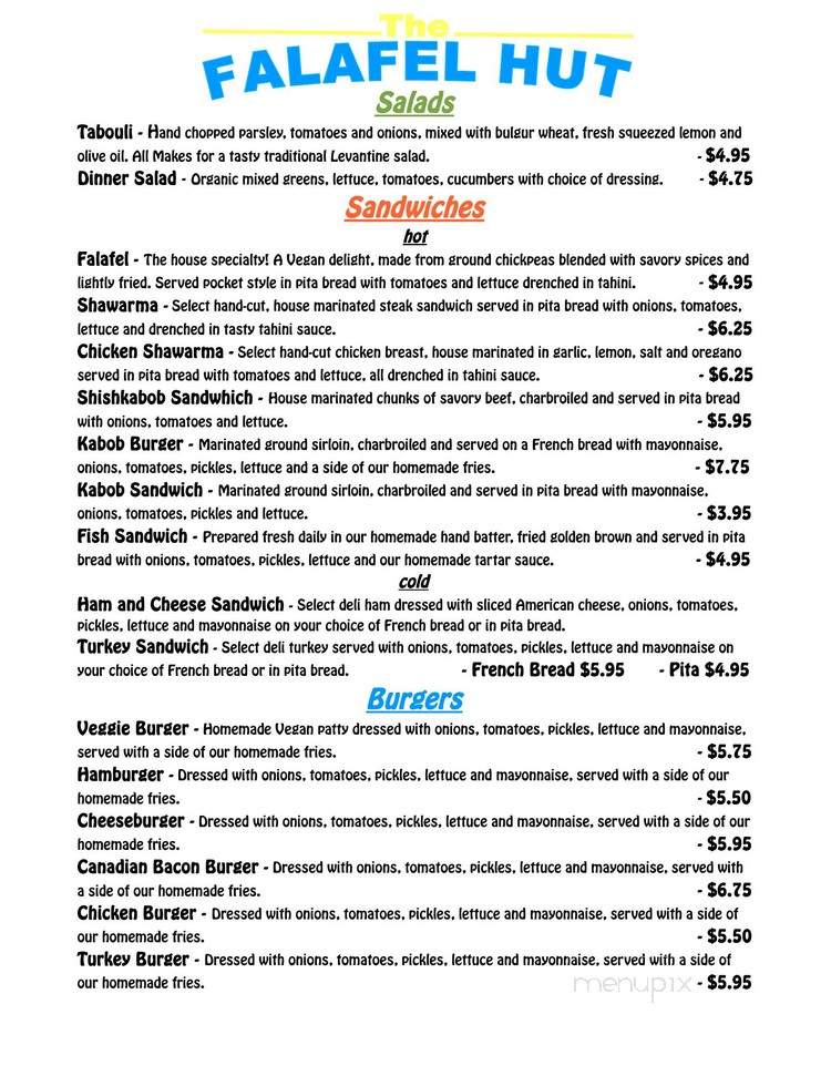 Falafel Hut - Santa Cruz, CA