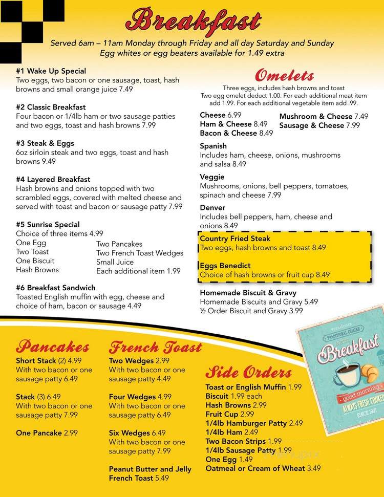 Linda's Soda Bar & Grill - Yuba City, CA menu_pic