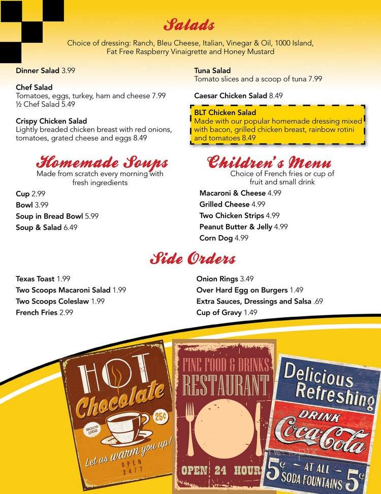 Linda's Soda Bar & Grill - Yuba City, CA menu_pic