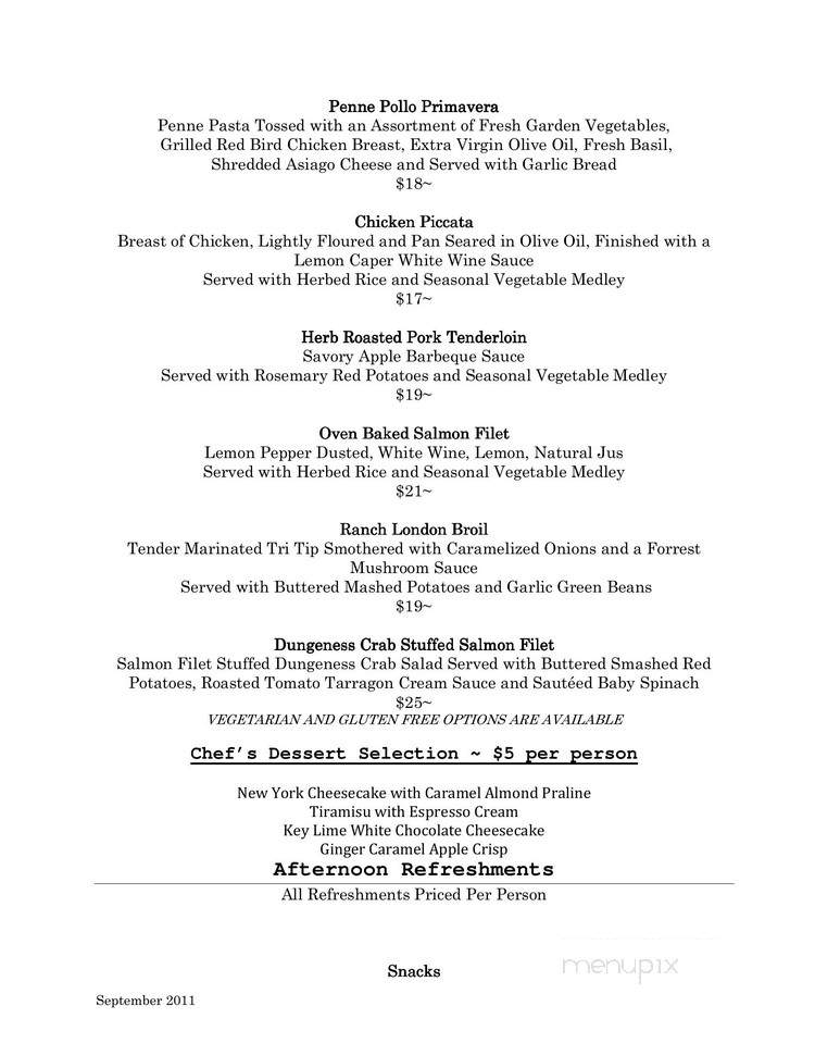 Ranch Restaurant - Denver, CO menu_pic