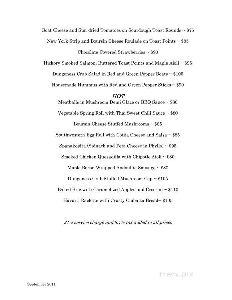 Ranch Restaurant - Denver, CO menu_pic