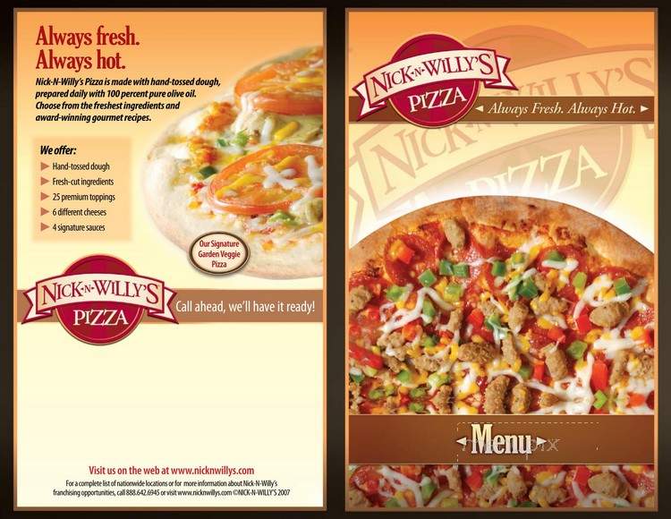 Nick N Willy's World Famous - Colleyville, TX menu_pic