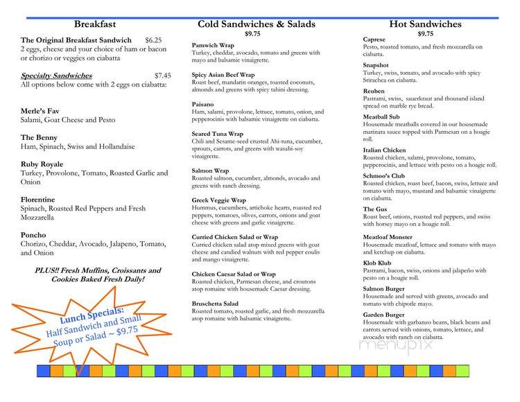 Brown Bag Telluride - Telluride, CO menu_pic