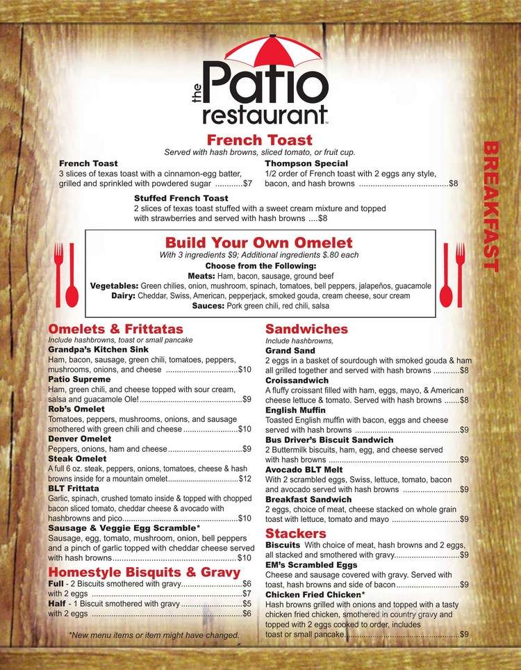 Patio Restaurant - Ignacio, CO