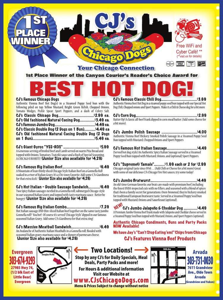 C J's Chicago Dogs - Evergreen, CO menu_pic