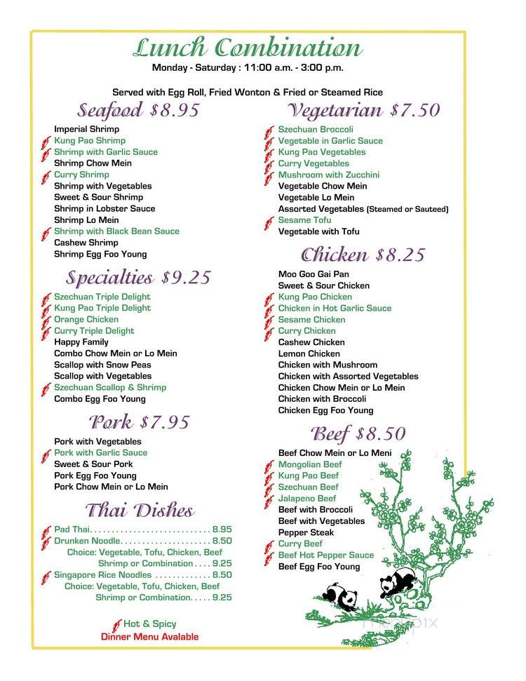 Grand China Restaurant - Denver, CO menu_pic