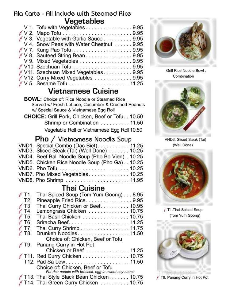 Cherry Village Asian Grill - Parker, CO menu_pic
