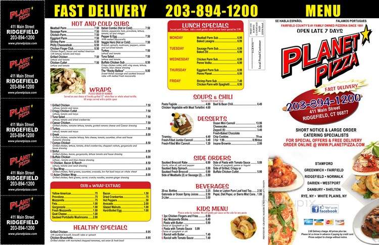 Planet Pizza - Ridgefield, CT