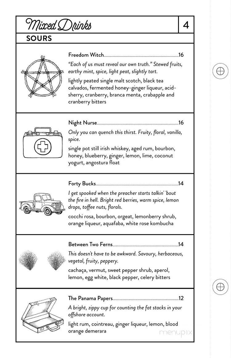 Grey Tiger - Toronto, ON menu_pic