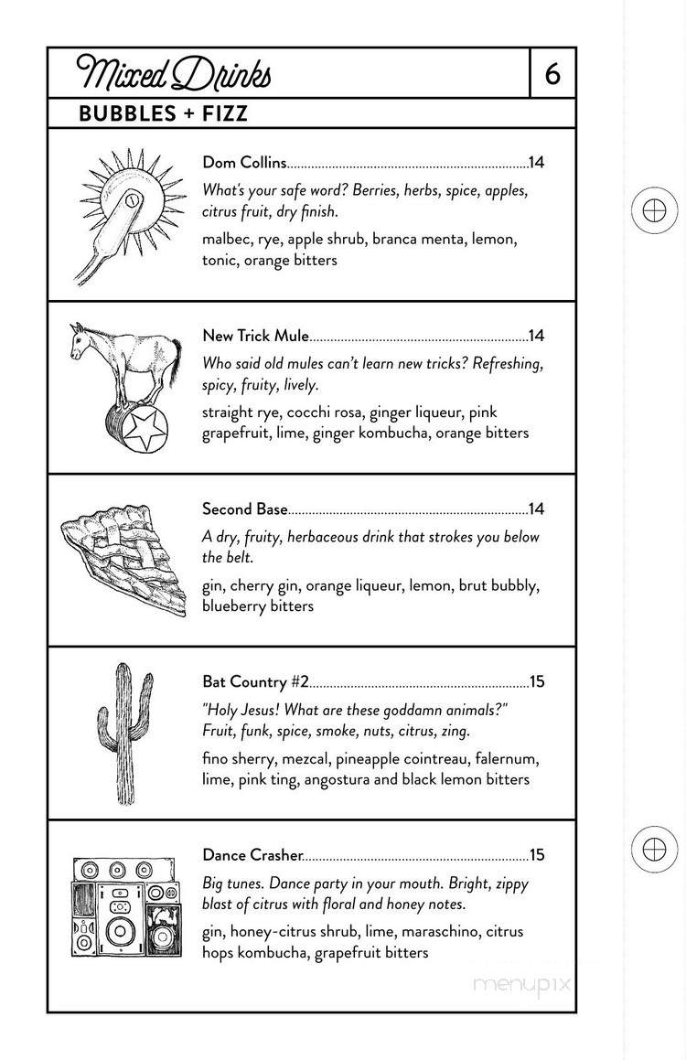 Grey Tiger - Toronto, ON menu_pic
