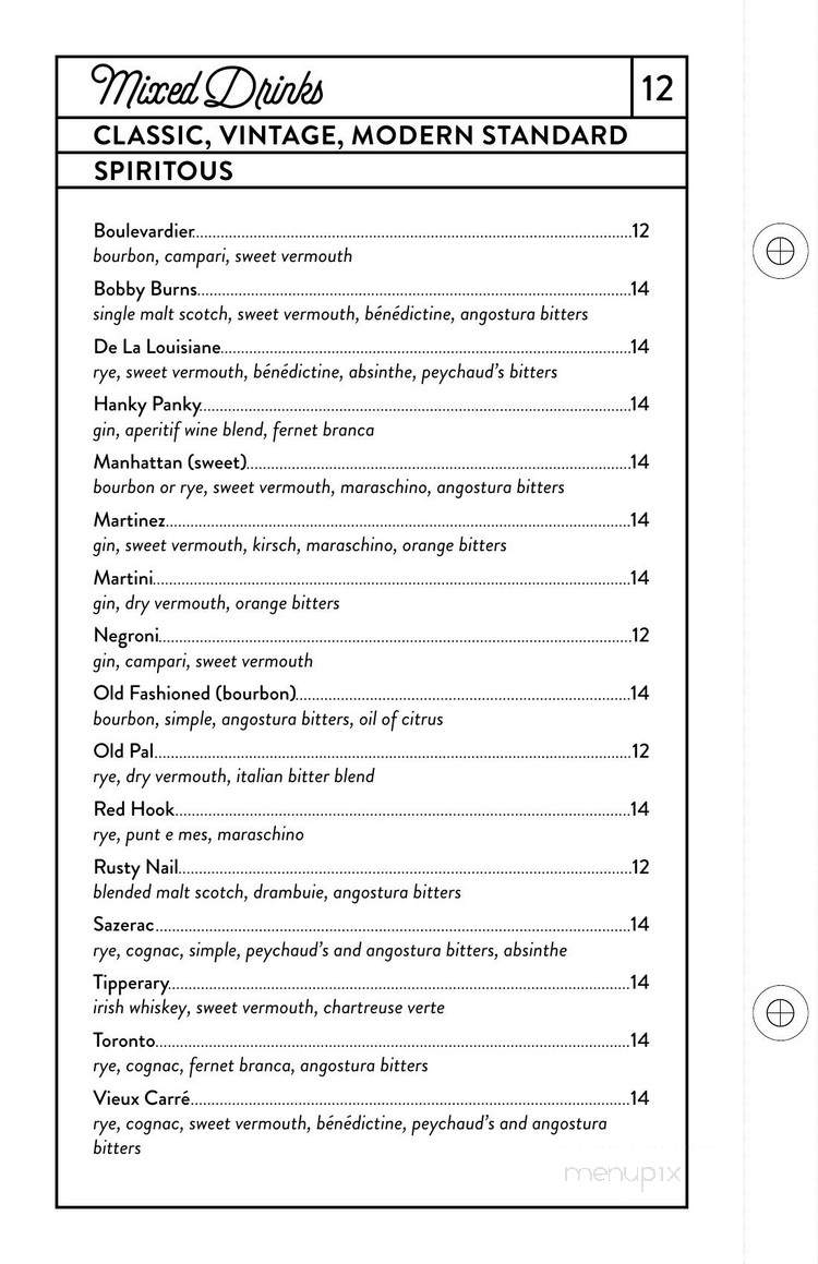 Grey Tiger - Toronto, ON menu_pic