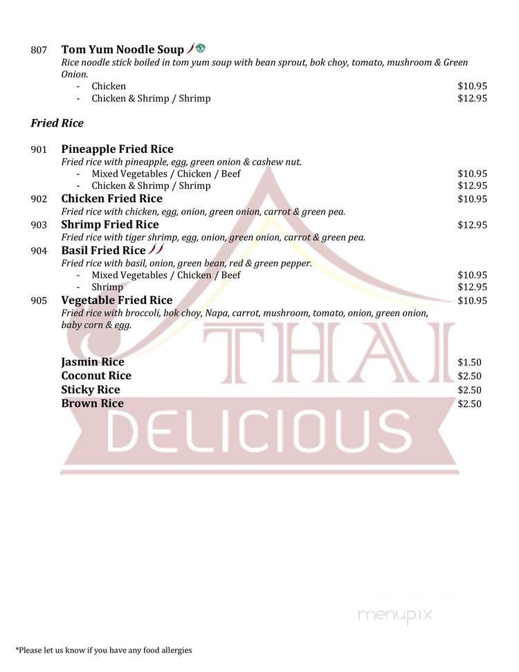 Thai Delicious - Whitby, ON