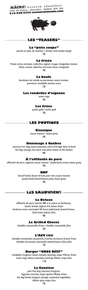 Mache! - Montreal, QC menu_pic