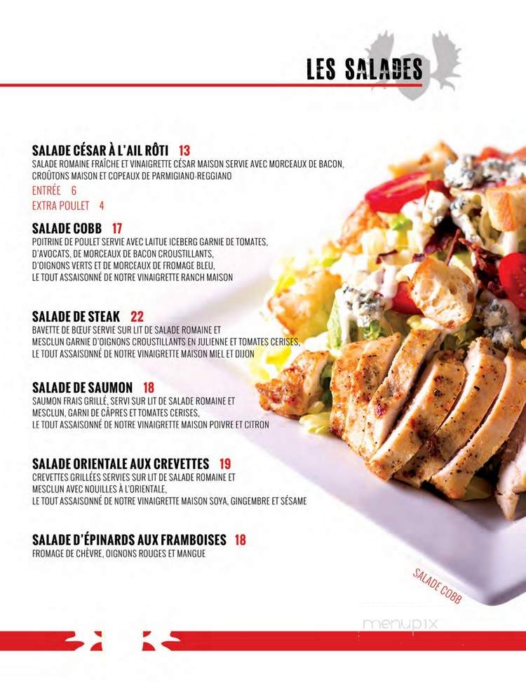 Windsor - Val-d'Or, QC menu_pic