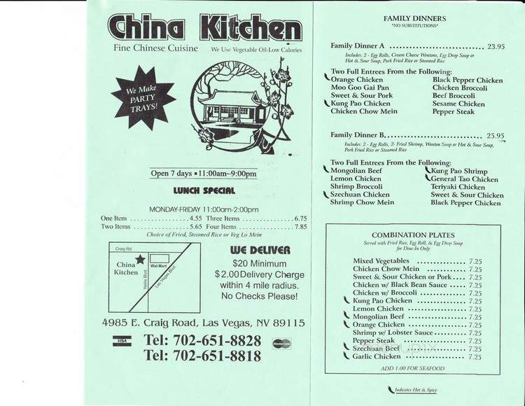 China Kitchen - Las Vegas, NV