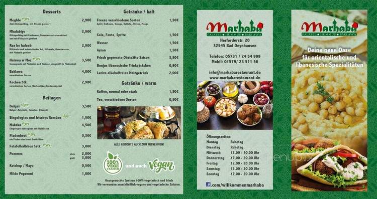 Marhaba Lebanese Cuisine - Toronto, ON