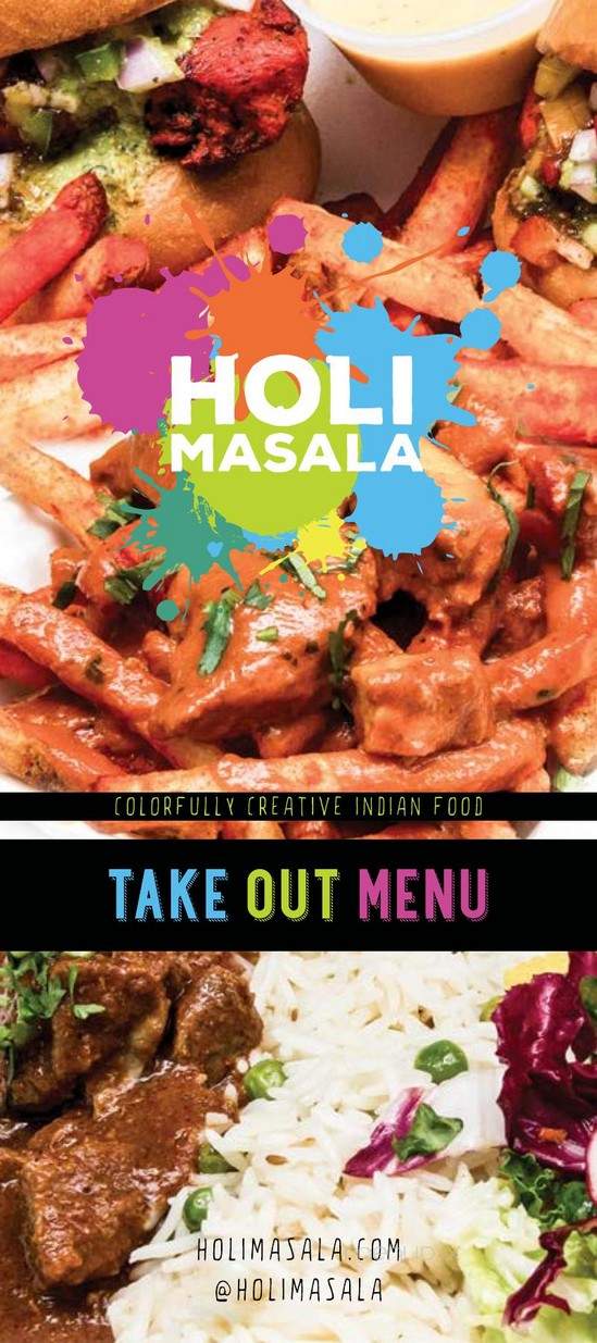 Holi Masala - Vancouver, BC menu_pic