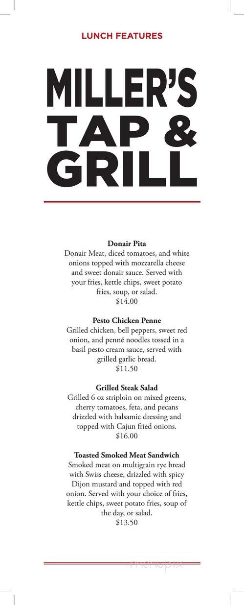 McCurdy's Dining Room - Baddeck, NS menu_pic