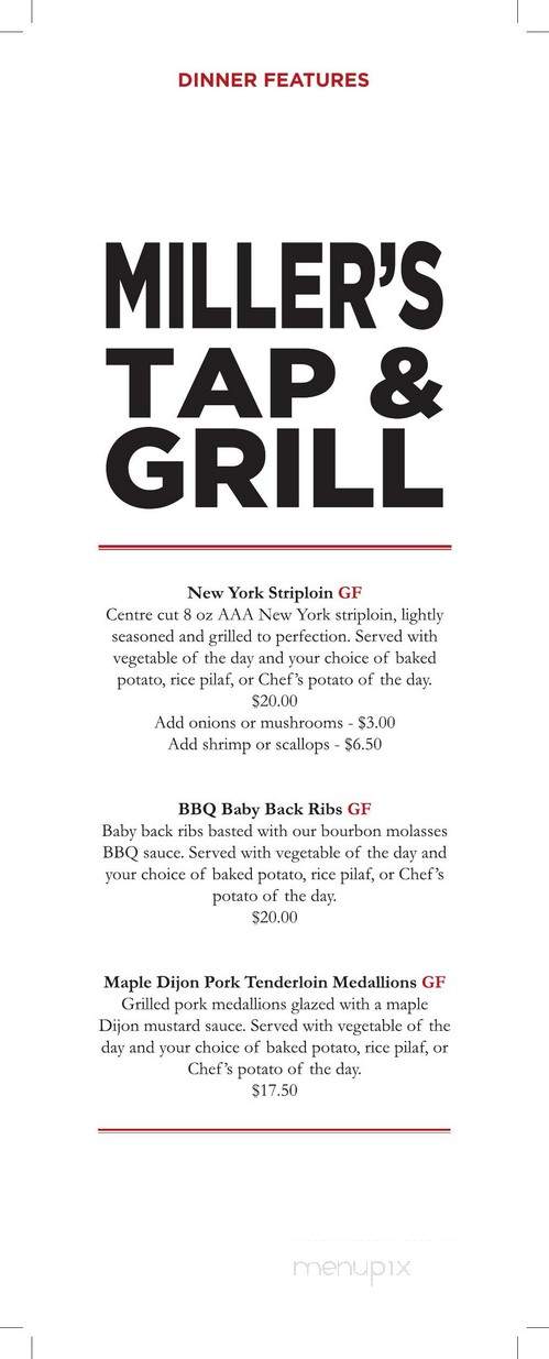 McCurdy's Dining Room - Baddeck, NS menu_pic