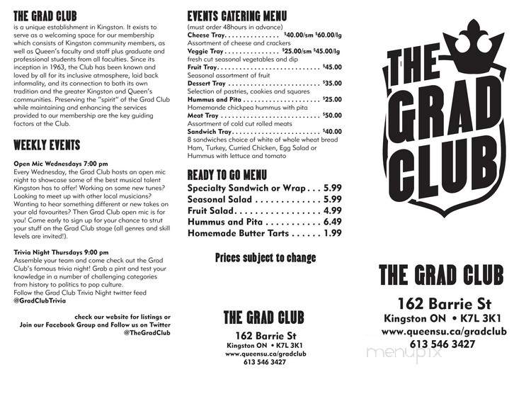The Grad Club - Kingston, ON