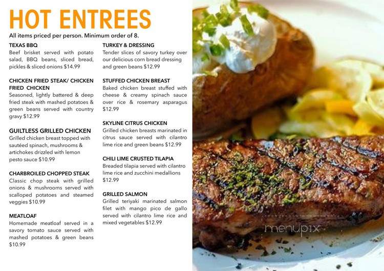 Skyline Deli - Houston, TX menu_pic
