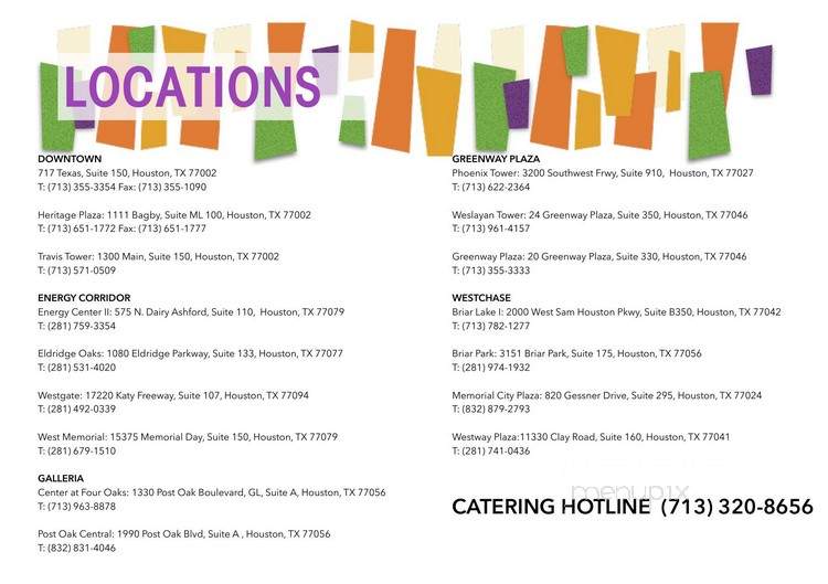 Skyline Deli - Houston, TX menu_pic