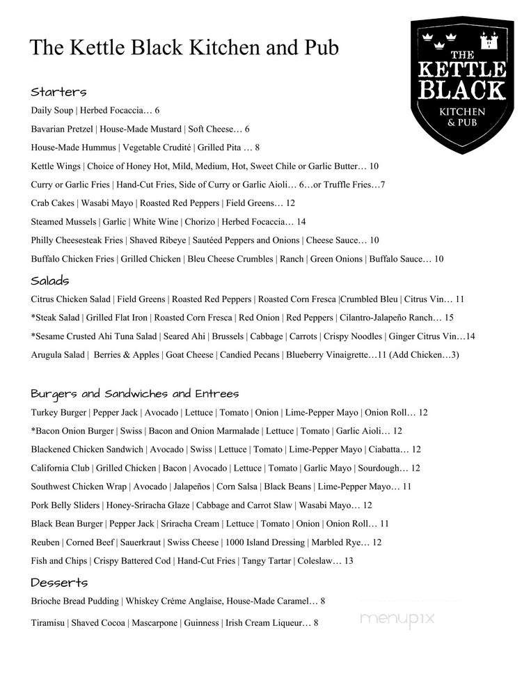 The Kettle Black Kitchen & Pub - Phoenix, AZ