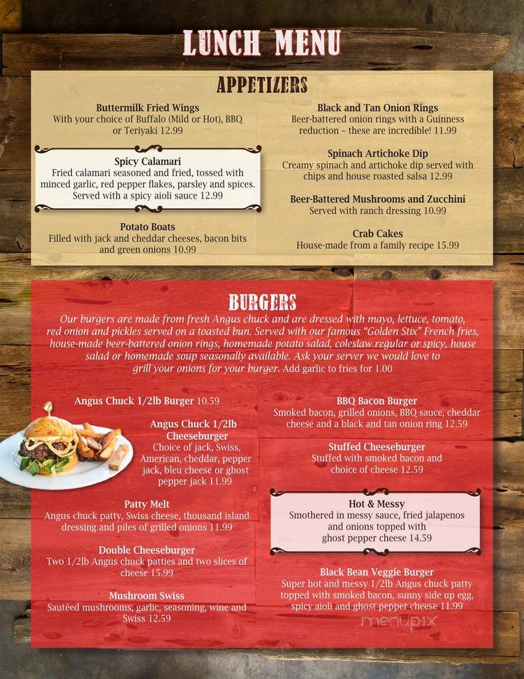 Beef N Brew - Placerville, CA menu_pic