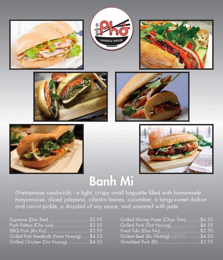 Vietnamese Noodles - Lake Mary, FL menu_pic