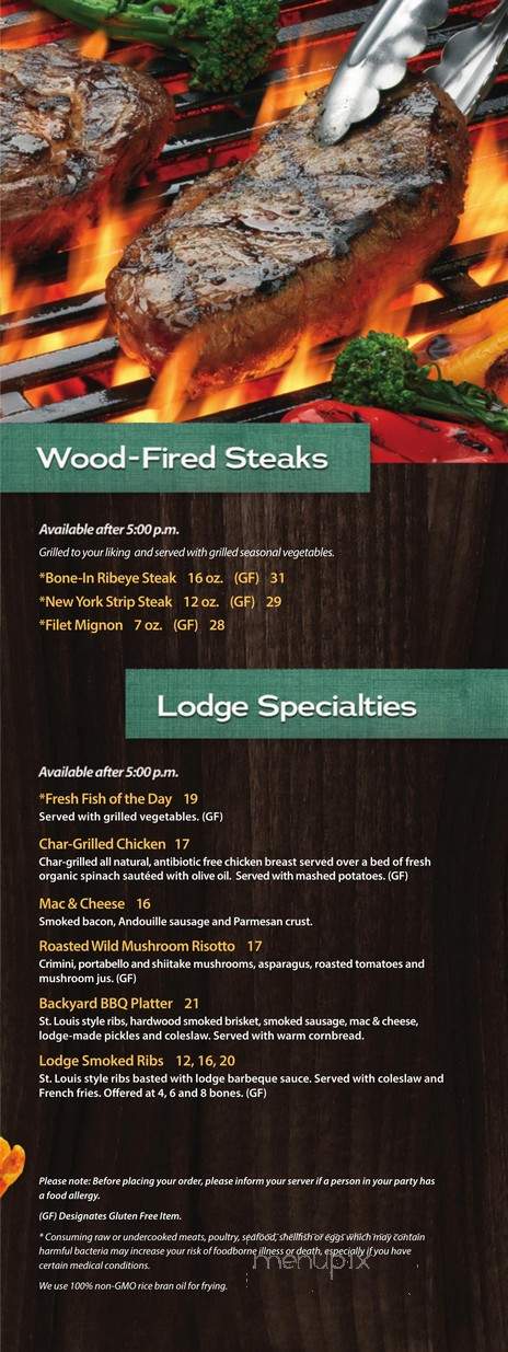 The Loose Moose Cottage - Williamsburg, VA menu_pic