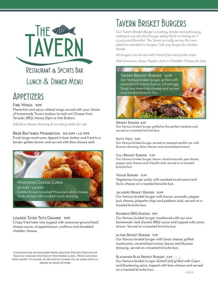 The Tavern Restaurant - Wisconsin Dells, WI