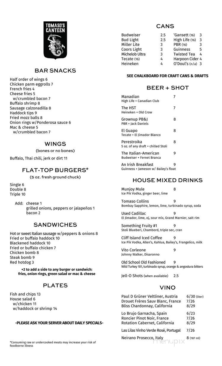 Tomaso's Canteen - Portland, ME