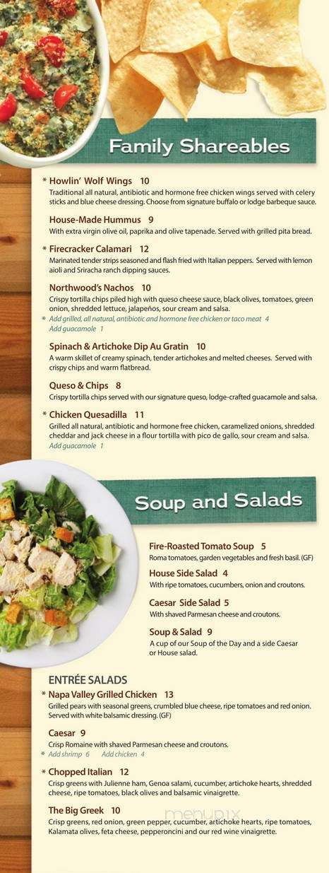 Camp Critter Bar and Grille - Kansas City, KS menu_pic