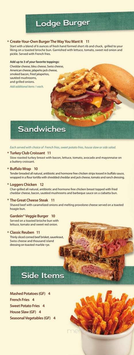 Camp Critter Bar and Grille - Kansas City, KS menu_pic
