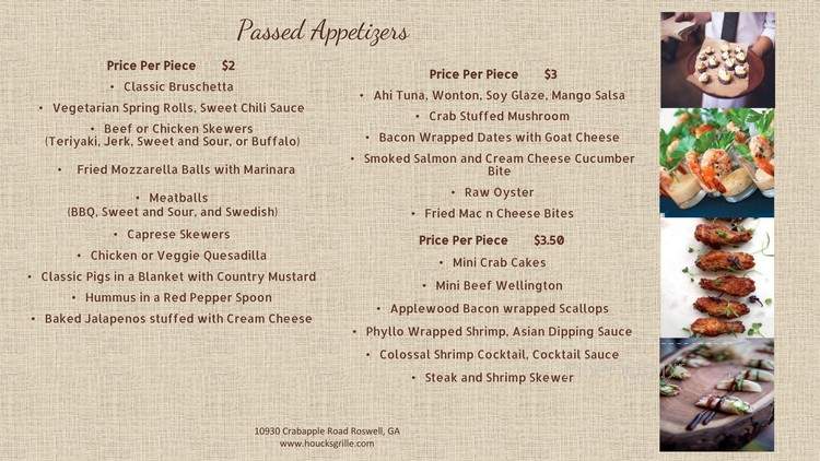 Houck's Grille - Roswell, GA menu_pic