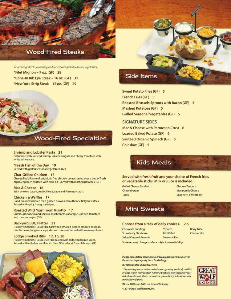 Lodge Wood Fired Grill - Marvin, NC menu_pic