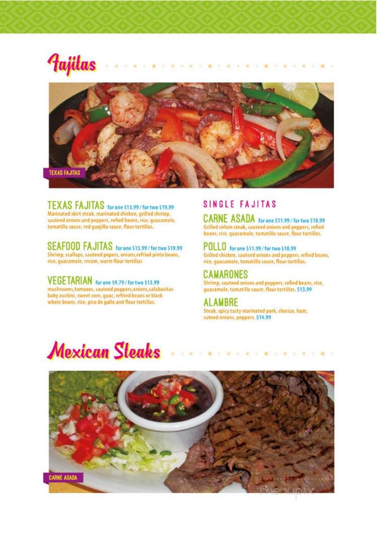 Taco Oaxaca - Lillington, NC menu_pic