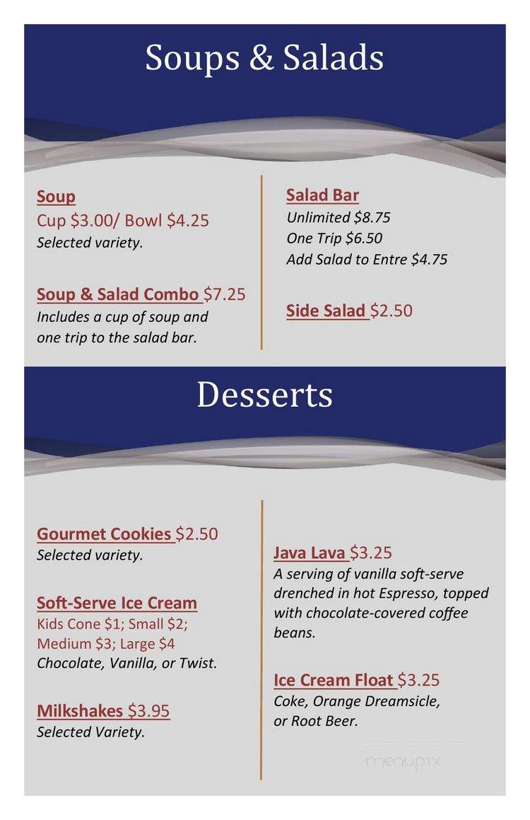 Front Porch Cafe - Hartville, OH menu_pic