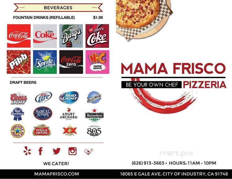 Mama Frisco - City of Industry, CA menu_pic