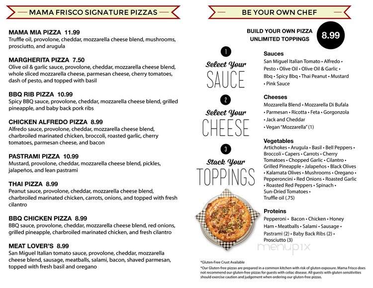 Mama Frisco - City of Industry, CA menu_pic