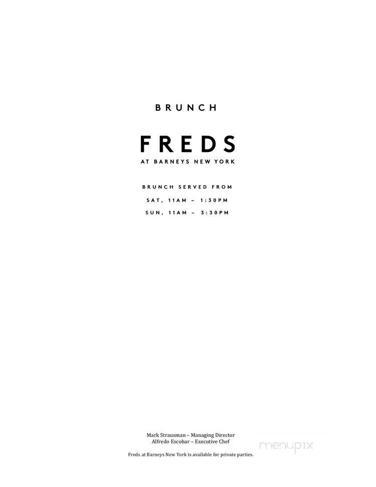 Fred's at Barneys - New York, NY