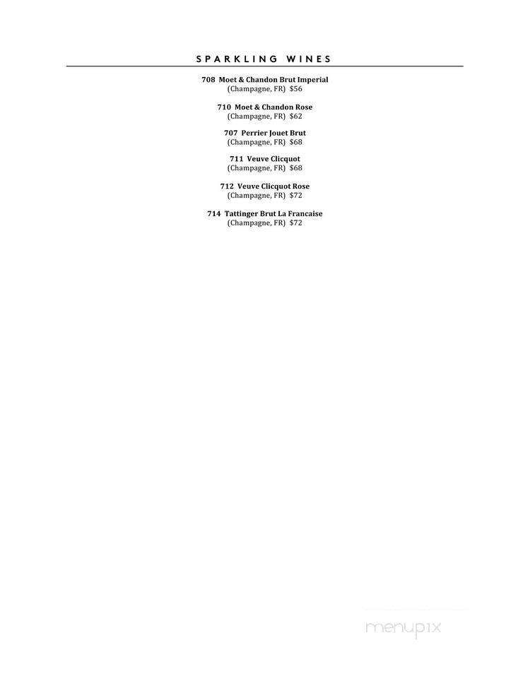 Fred's at Barneys - New York, NY menu_pic
