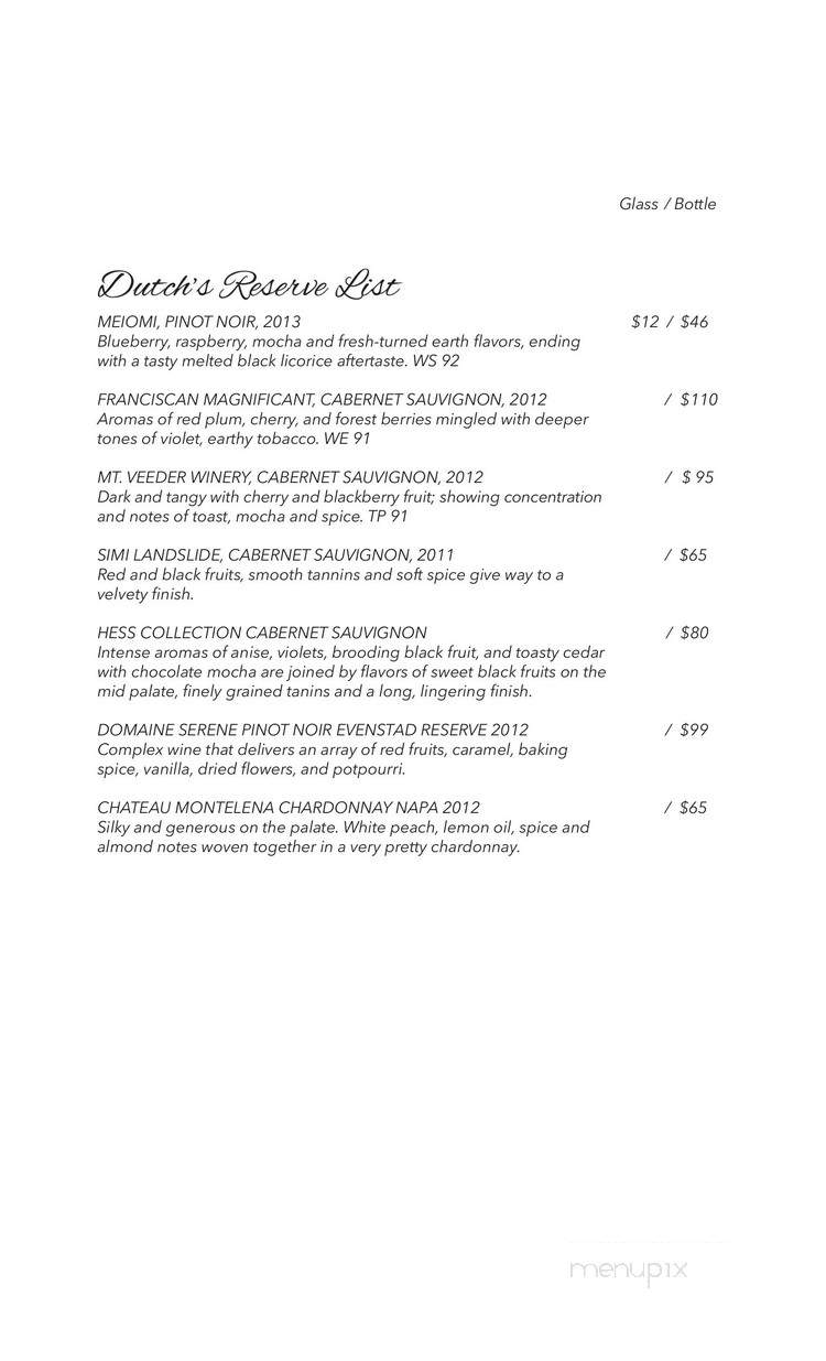 Cannon's Steakhouse and Tavern - Sarasota, FL menu_pic