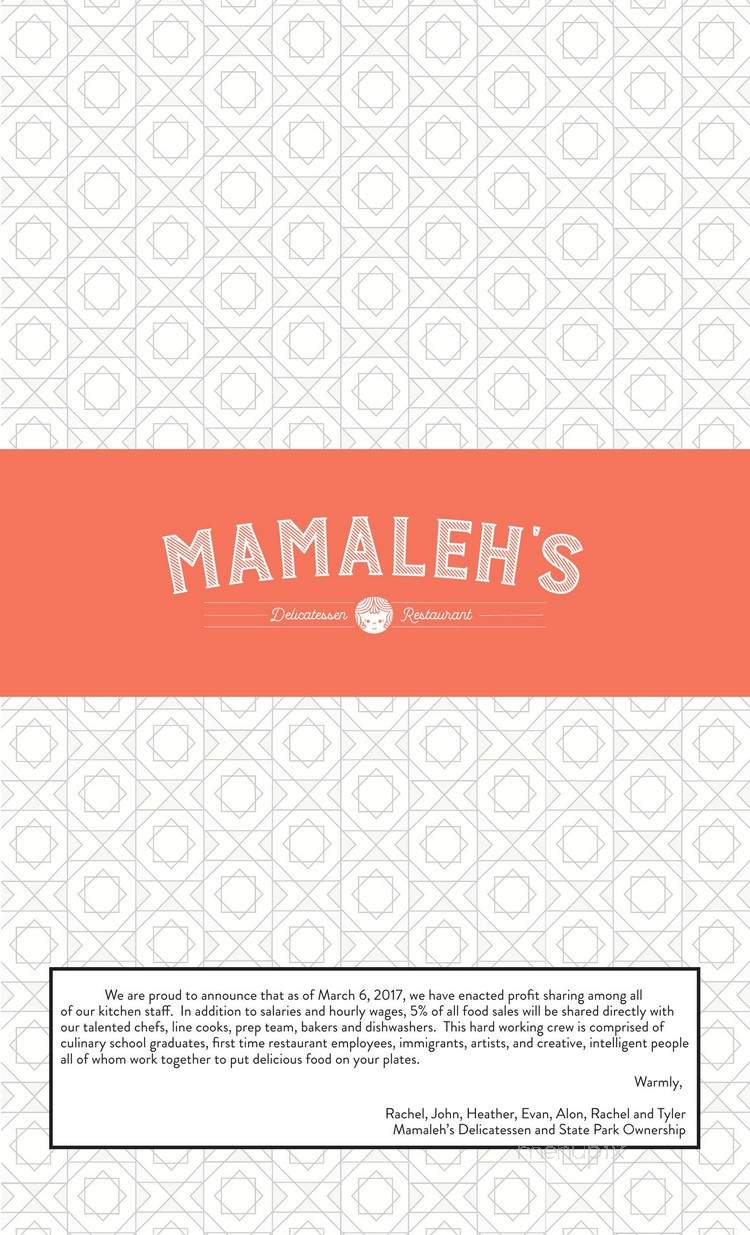 Mamaleh's - Cambridge, MA