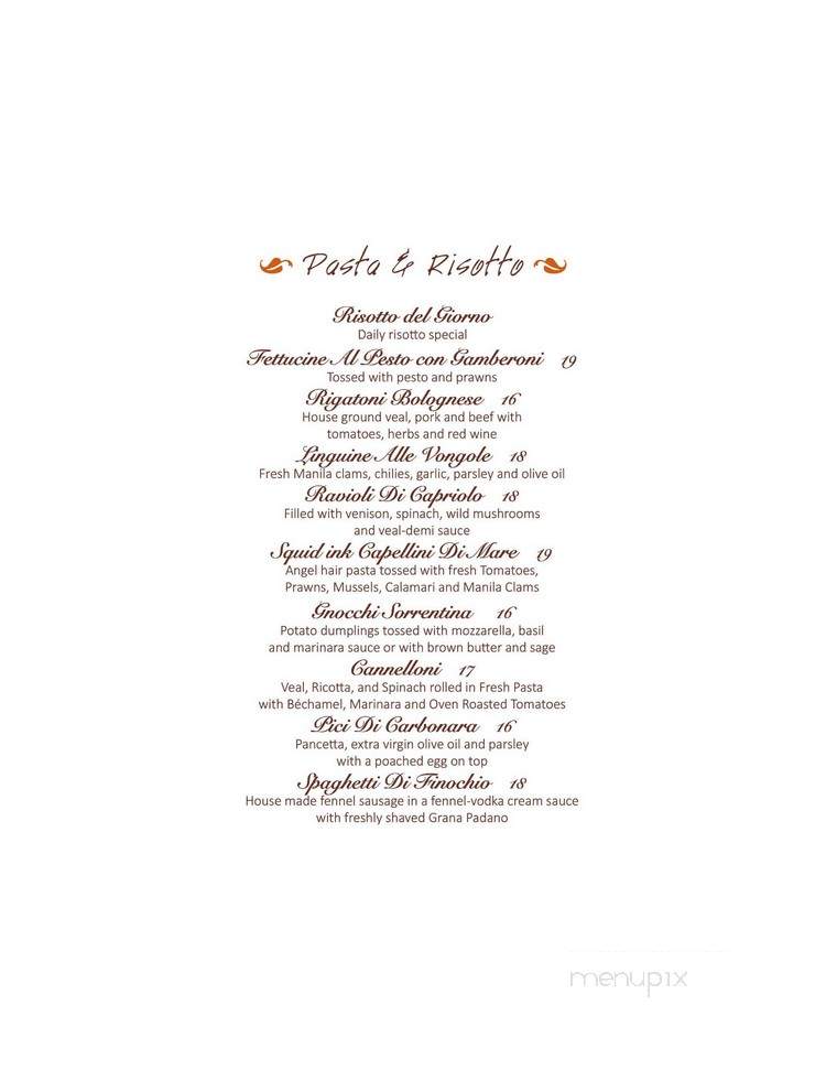 Carmine's - Bellevue, WA menu_pic