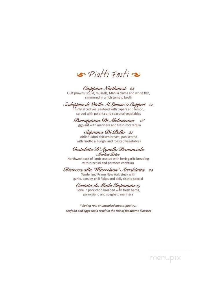 Carmine's - Bellevue, WA menu_pic