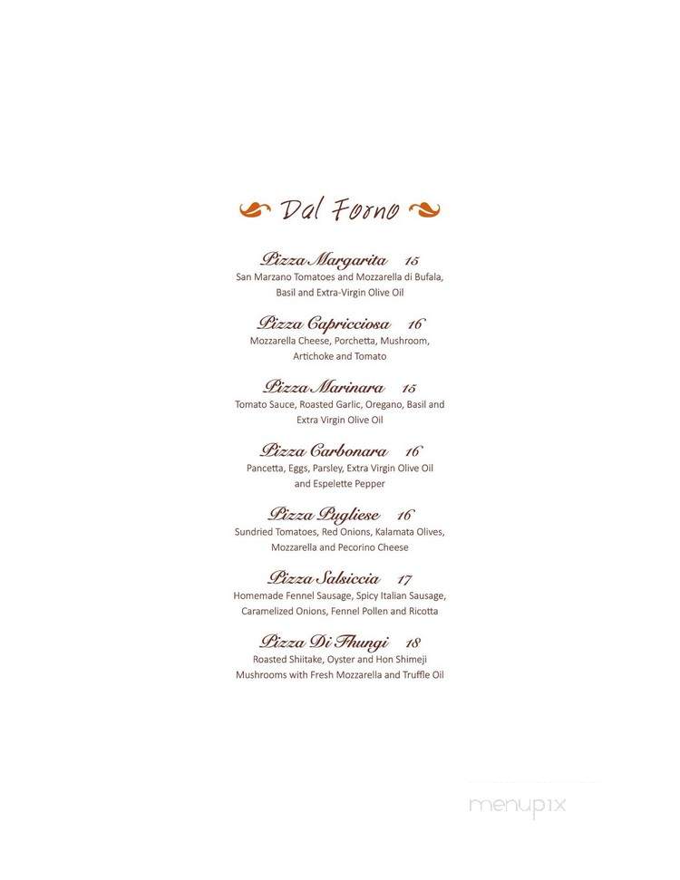 Carmine's - Bellevue, WA menu_pic