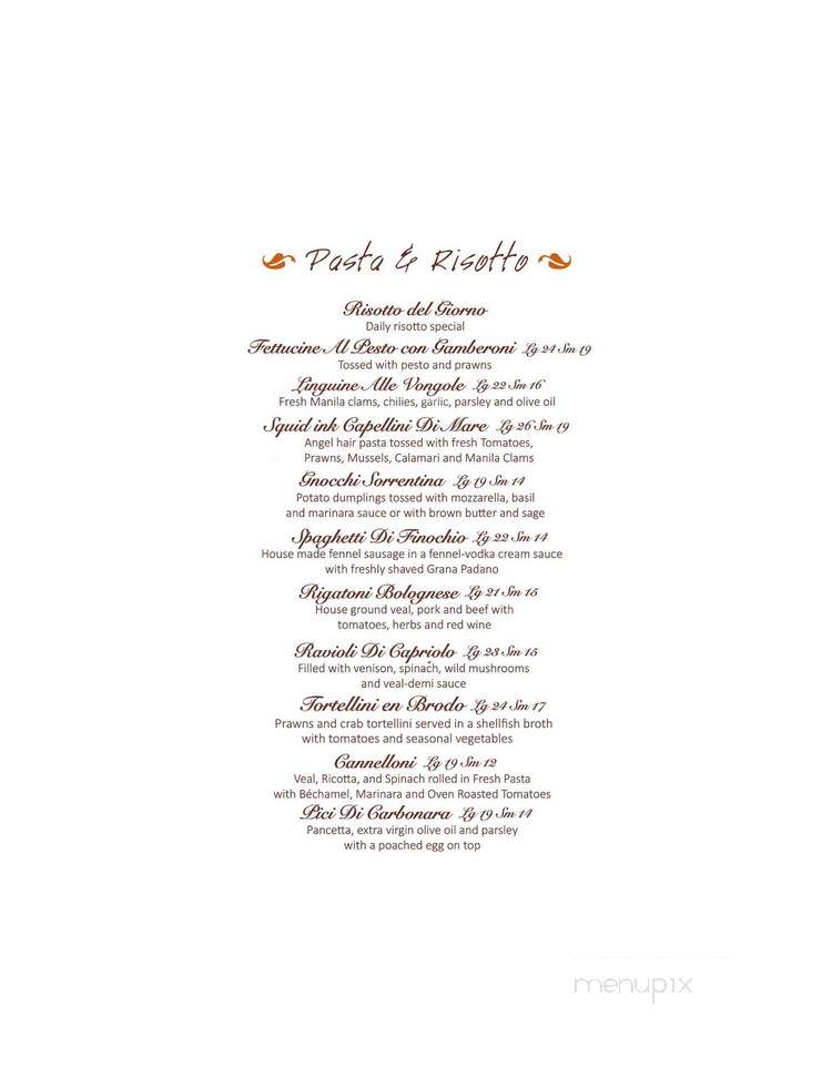 Carmine's - Bellevue, WA menu_pic