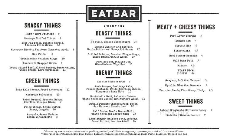 Eatbar - Washington, DC